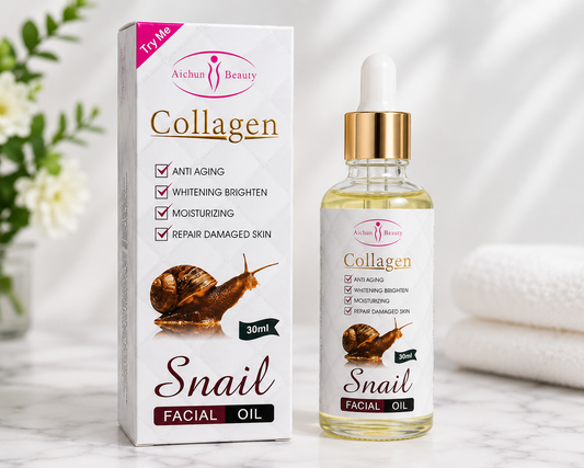Aichun Beauty Collagen Snail Facial Oil – 30ml