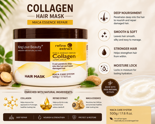 King Love Beauty Collagen Hair Mask – 500g