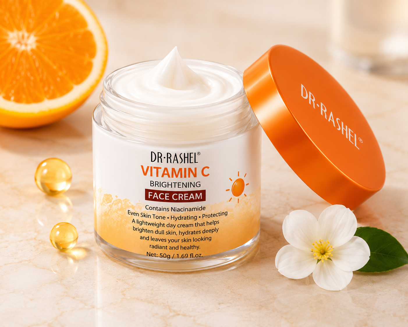 Dr. Rashel Vitamin C Brightening Day Cream – 50g